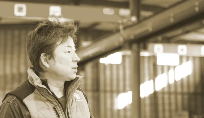 代表取締役の顔写真