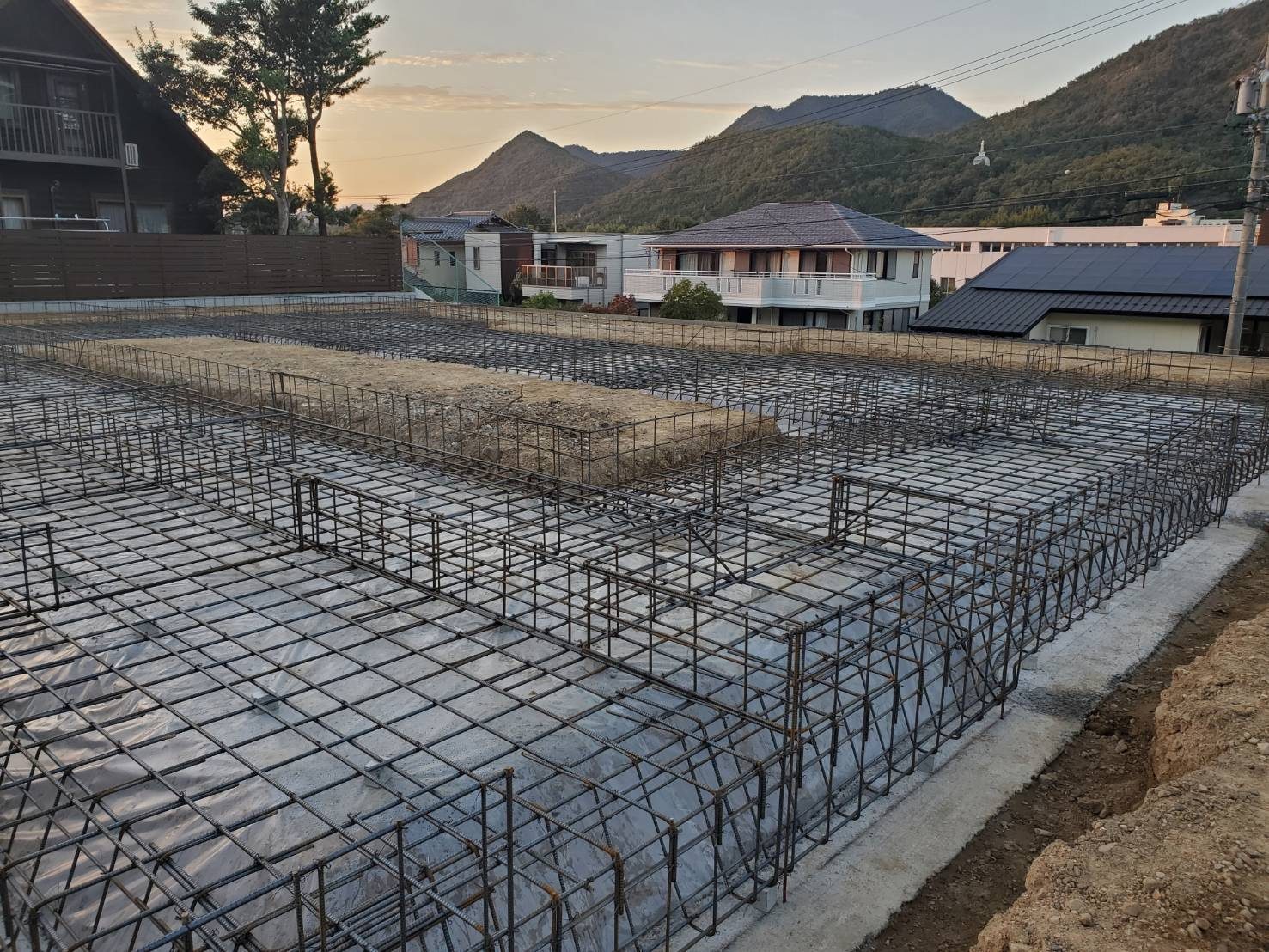 木造住宅基礎の画像