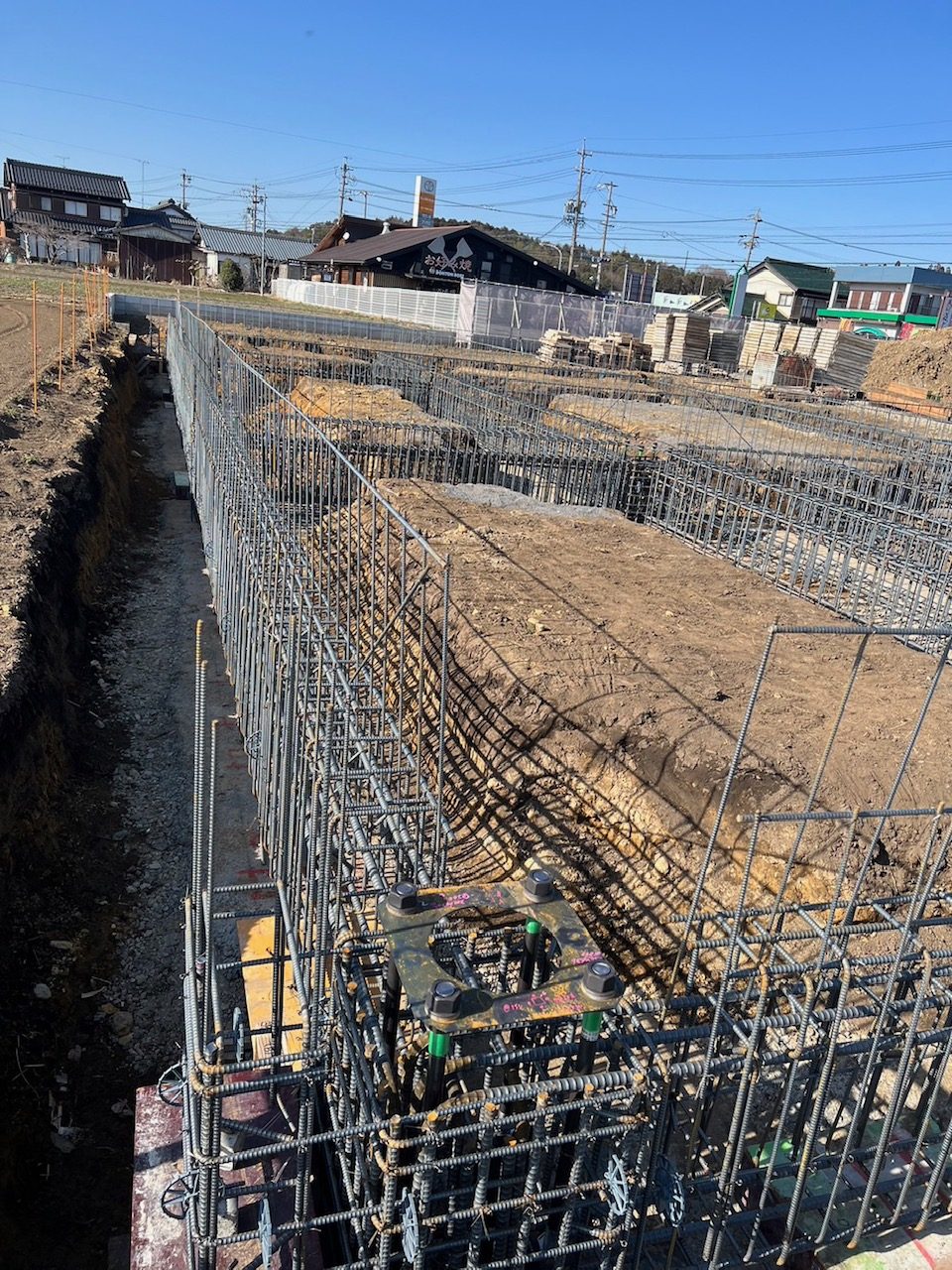某医院 鉄骨基礎の画像